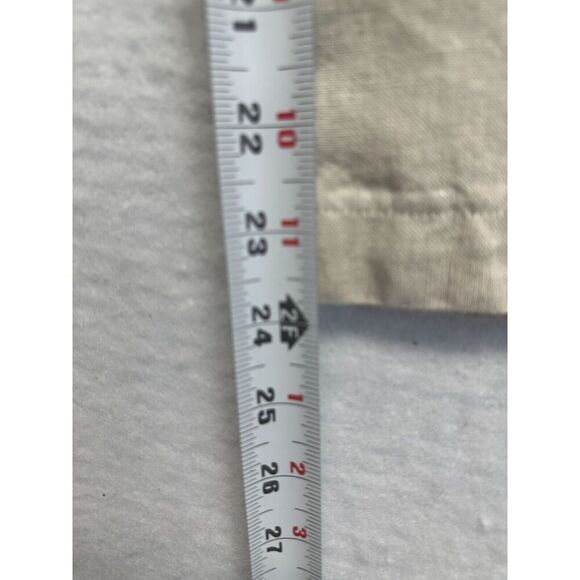 L.L. Bean Women's Premium Washable 100% Linen Pants Tan 12P Gorpcore Vintage - Picture 8 of 9